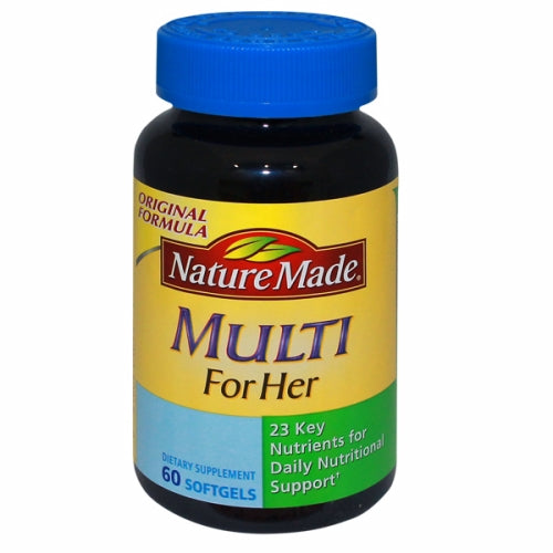 Nature Made, Multi For Her, 60 Soft gels