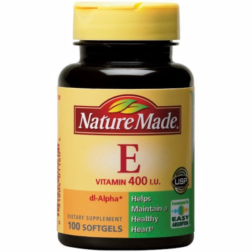 Nature Made, Vitamin E DL-Alpha, 400 IU, 100 Softgels