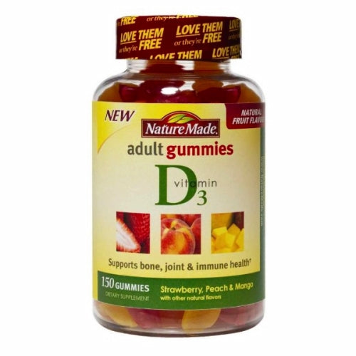 Nature Made, Vitamin D 1000 IU, 150 Gummies