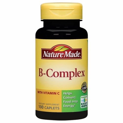 Nature Made, B-Complex with Vitamin C, 100 Caplets