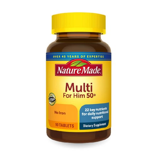 Nature Made, Multivitamins For Men 50+, 90 Tabs