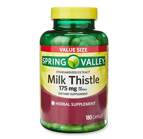 Spring Valley - Milk Thistle 175 mg, 180 Capsules