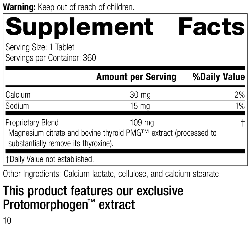 Thytrophin PMG®, 360 Tablets