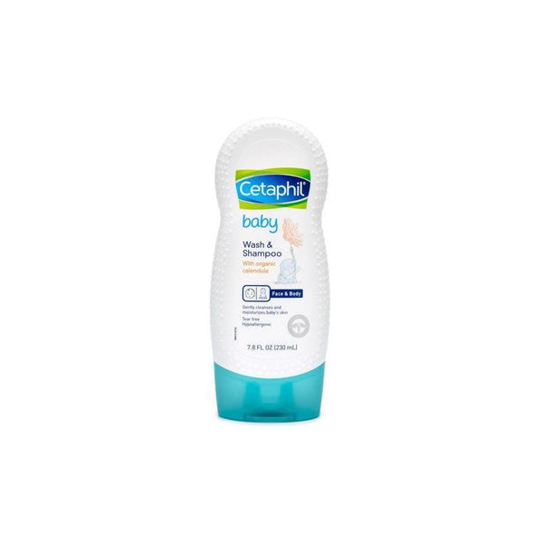 Cetaphil Baby Wash & Shampoo, 7.8 oz.