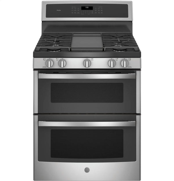 Ge Appliances PGB960SEJSS Ge Profile&#8482; 30" Free-Standing Gas Double Oven Convection Range