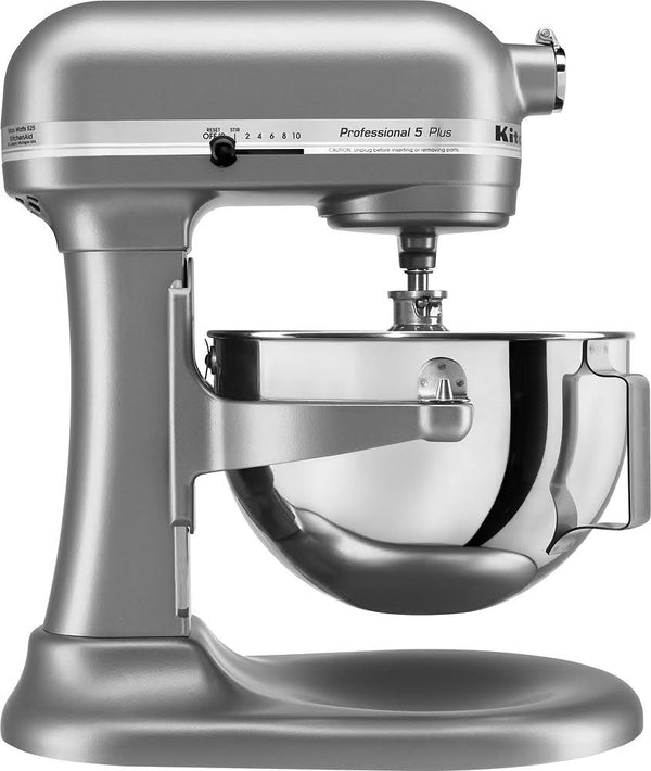 KitchenAid - Professional 5 Plus Series 5 Quart Bowl-Lift Stand Mixer - KV25G0XSL - Silver